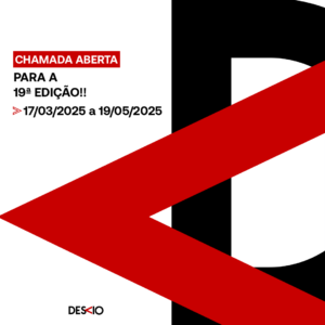 Leia mais sobre o artigo CHAMADA ABERTA PARA A 19º EDIÇÃO DA REVISTA DESVIO